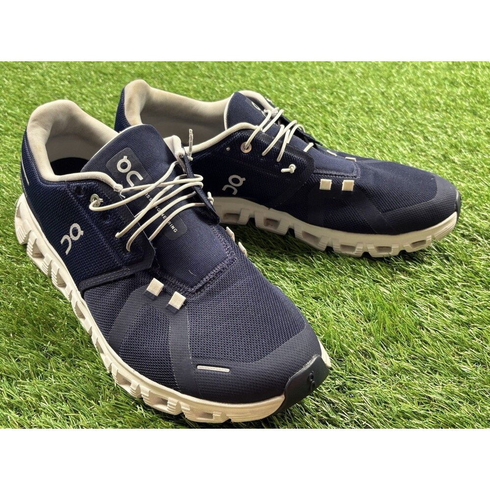 On Running Cloud 6 Men's Size 11.5 Midnight Navy White Running Shoes 3MF10070692